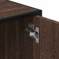 vidaXL Mobile Lavabo Bagno Rovere Marrone 65x33x60cm Legno Multistrato vidaXL Mobile Lavabo Bagno Rovere Marrone 65x33x60cm Legno Multistrato