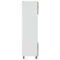vidaXL Armadi Forno 2 pz Lucca Rovere Fumo in Legno Multistrato