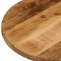 vidaXL Piano Tavolo 100x50x2,5 cm Ovale Legno Massello Grezzo di Mango vidaXL Piano Tavolo 100x50x2,5 cm Ovale Legno Massello Grezzo di Mango
