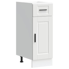 vidaXL Base da Cucina Porto Bianco in Legno Multistrato