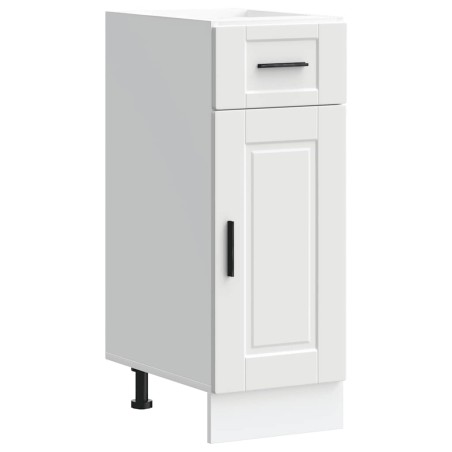 vidaXL Base da Cucina Porto Bianco in Legno Multistrato