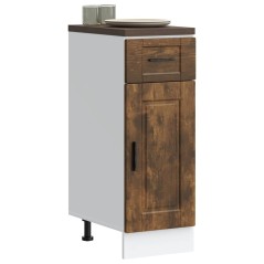 vidaXL Base da Cucina Porto Rovere Fumo in Legno Multistrato
