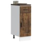 vidaXL Base da Cucina Porto Rovere Fumo in Legno Multistrato vidaXL Base da Cucina Porto Rovere Fumo in Legno Multistrato