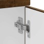 vidaXL Base da Cucina Porto Rovere Fumo in Legno Multistrato vidaXL Base da Cucina Porto Rovere Fumo in Legno Multistrato