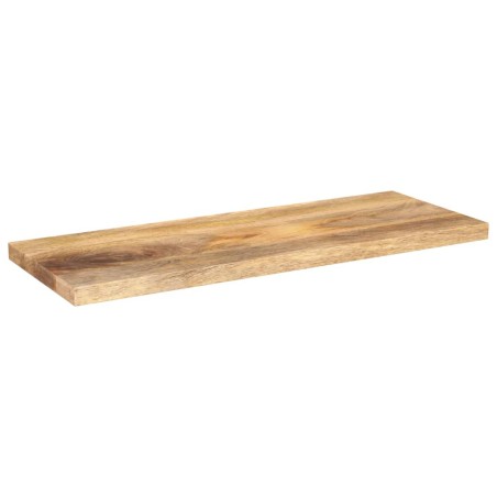 vidaXL Piano per Tavolo 80x20x2,5cm Rettangolare Legno Massello Mango