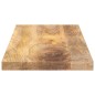 vidaXL Piano per Tavolo 80x20x2,5cm Rettangolare Legno Massello Mango vidaXL Piano per Tavolo 80x20x2,5cm Rettangolare Legno Massello Mango