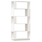 Libreria/Divisorio Bianco 80x25x163,5 cm Legno Massello di Pino Libreria/Divisorio Bianco 80x25x163,5 cm Legno Massello di Pino