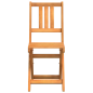 Sedie da Giardino Pieghevoli vidaXL 4 pcs 36x46x86 cm Legno Massello di Acacia Sedie da Giardino Pieghevoli vidaXL 4 pcs 36x46x86 cm Legno Massello di Acacia