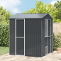 vidaXL Aviario per Uccelli Antracite 210x215x247 cm Acciaio vidaXL Aviario per Uccelli Antracite 210x215x247 cm Acciaio