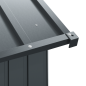 vidaXL Aviario per Uccelli Antracite 210x215x247 cm Acciaio vidaXL Aviario per Uccelli Antracite 210x215x247 cm Acciaio