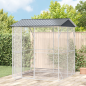 voliera per uccelli vidaXL antracite 210x227x247 cm acciaio voliera per uccelli vidaXL antracite 210x227x247 cm acciaio