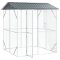 voliera per uccelli vidaXL antracite 210x227x247 cm acciaio voliera per uccelli vidaXL antracite 210x227x247 cm acciaio