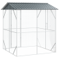 voliera per uccelli vidaXL antracite 210x227x247 cm acciaio voliera per uccelli vidaXL antracite 210x227x247 cm acciaio
