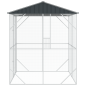 voliera per uccelli vidaXL antracite 210x227x247 cm acciaio voliera per uccelli vidaXL antracite 210x227x247 cm acciaio