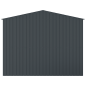 Voliera vidaXL Anthracite 310x215x247 cm in acciaio