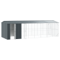 vidaXL Voliera per Uccelli con Estensione Antacite 310x838x247 cm Acciaio vidaXL Voliera per Uccelli con Estensione Antacite 310x838x247 cm Acciaio