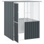 vidaXL Gabbia per Uccelli Antracite 215x78x200 cm Acciaio Galvanizzato