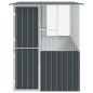 Gabbia per Uccelli vidaXL Anthracite 215x78x200 cm Acciaio Galvanizzato