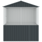 gabbia per uccelli vidaXL antracite 215x78x200 cm acciaio zincato gabbia per uccelli vidaXL antracite 215x78x200 cm acciaio zincato