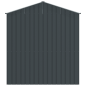 Gabbia per Uccelli vidaXL Anthracite 215x78x200 cm in Acciaio Zincato
