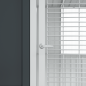 Gabbia per Uccelli vidaXL Anthracite 215x78x200 cm in Acciaio Zincato