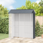 Voliera per Uccelli vidaXL Antracite 215x110x247 cm in Acciaio Voliera per Uccelli vidaXL Antracite 215x110x247 cm in Acciaio
