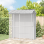 Aviario per Uccelli vidaXL Grigio 215x110x247 cm Acciaio Aviario per Uccelli vidaXL Grigio 215x110x247 cm Acciaio