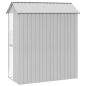 Aviario per Uccelli vidaXL Grigio 215x110x247 cm Acciaio Aviario per Uccelli vidaXL Grigio 215x110x247 cm Acciaio