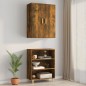 Armadietto Pensile a Parete Rovere Fumo 69,5x34x90 cm Armadietto Pensile a Parete Rovere Fumo 69,5x34x90 cm