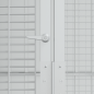 VidaXL Gabbia per Uccelli Antracite 215x210x247 cm in Acciaio