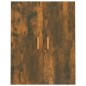 Armadietto Pensile a Parete Rovere Fumo 69,5x34x90 cm Armadietto Pensile a Parete Rovere Fumo 69,5x34x90 cm