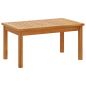 Set di divano da giardino a 4 pezzi con cuscini in legno massello di acacia Set di divano da giardino a 4 pezzi con cuscini in legno massello di acacia