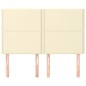 Testiere 4 pz Crema 72x5x78/88 cm in Similpelle Testiere 4 pz Crema 72x5x78/88 cm in Similpelle