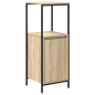 Set di mobili da bagno 3 pezzi in legno ingegnerizzato Rovere di vidaXL Set di mobili da bagno 3 pezzi in legno ingegnerizzato Rovere di vidaXL