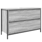Set di mobili per bagno 3 pezzi vidaXL Grigio Legno ingegnerizzato Set di mobili per bagno 3 pezzi vidaXL Grigio Legno ingegnerizzato