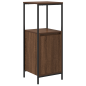 Set di Mobili per Bagno in 3 Pezzi in Legno Ingegnerizzato Marrone Set di Mobili per Bagno in 3 Pezzi in Legno Ingegnerizzato Marrone
