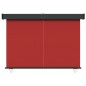 Tendalino Laterale per Balcone 160x250 cm Rosso Tendalino Laterale per Balcone 160x250 cm Rosso
