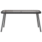 vidaXL Set da pranzo da giardino con cuscini in polyrattan nero vidaXL Set da pranzo da giardino con cuscini in polyrattan nero