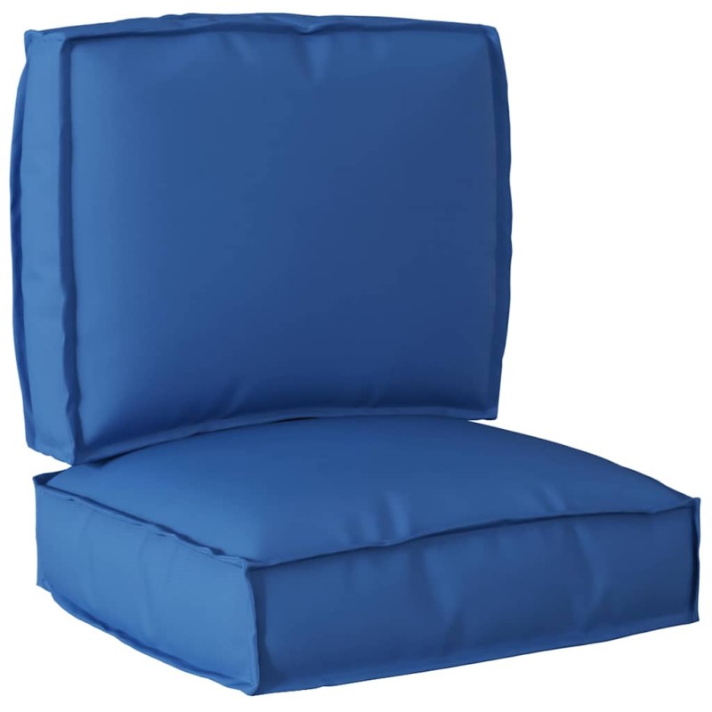 vidaXL Set di Cuscini per Pallet in Tessuto Oxford Blu Reale vidaXL Set di Cuscini per Pallet in Tessuto Oxford Blu Reale