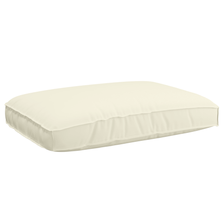 vidaXL Set di cuscini per pallet 2 pezzi crema in tessuto Oxford