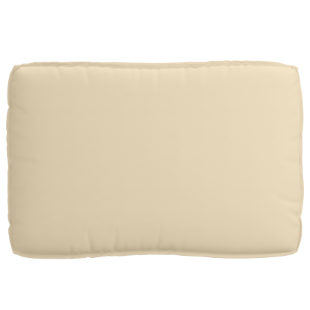 vidaXL Set di cuscini per pallet 2 pezzi beige in tessuto Oxford