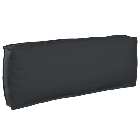 vidaXL Set di Cuscini per Pallet in 2 Pezzi Nero in Tessuto Oxford