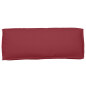vidaXL Set di Cuscini per Pallet in 2 Pezzi Rosso Vino in Tessuto Oxford vidaXL Set di Cuscini per Pallet in 2 Pezzi Rosso Vino in Tessuto Oxford