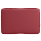 vidaXL Set di Cuscini per Pallet in 2 Pezzi Rosso Vino in Tessuto Oxford vidaXL Set di Cuscini per Pallet in 2 Pezzi Rosso Vino in Tessuto Oxford