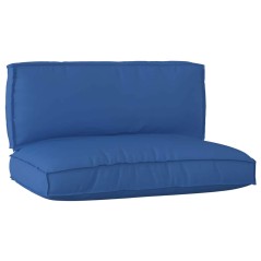 vidaXL Set Cuscini Pallet 2 Pezzi Blu Reale Tessuto Oxford