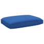 vidaXL Set Cuscini Pallet 2 Pezzi Blu Reale Tessuto Oxford