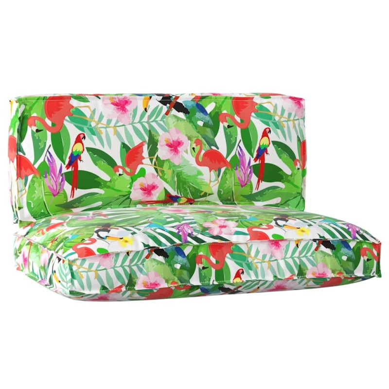 vidaXL Set di cuscini per pallet 2 pezzi multicolore in tessuto Oxford vidaXL Set di cuscini per pallet 2 pezzi multicolore in tessuto Oxford