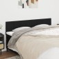 Testiere 2 pz Nero 100x5x78/88 cm in Tessuto Testiere 2 pz Nero 100x5x78/88 cm in Tessuto