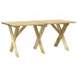 Tavolo da Giardino 160x73x70 cm in Legno di Pino Impregnato Tavolo da Giardino 160x73x70 cm in Legno di Pino Impregnato