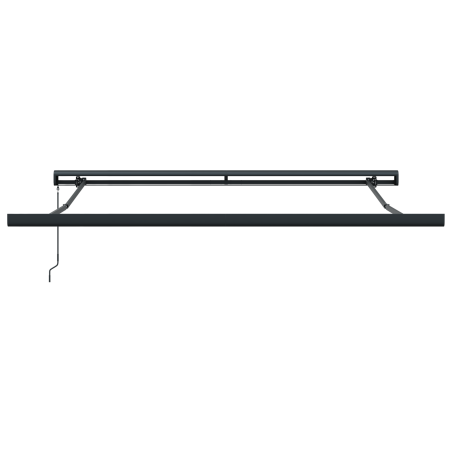 vidaXL Tendalino Retrattile Manuale Giallo e Arancione 300x250 cm